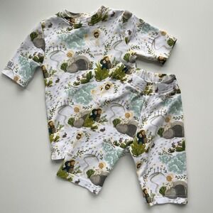 Holy Pals He is Risen Cotton Pajama Set Unisex Childrens Size 2